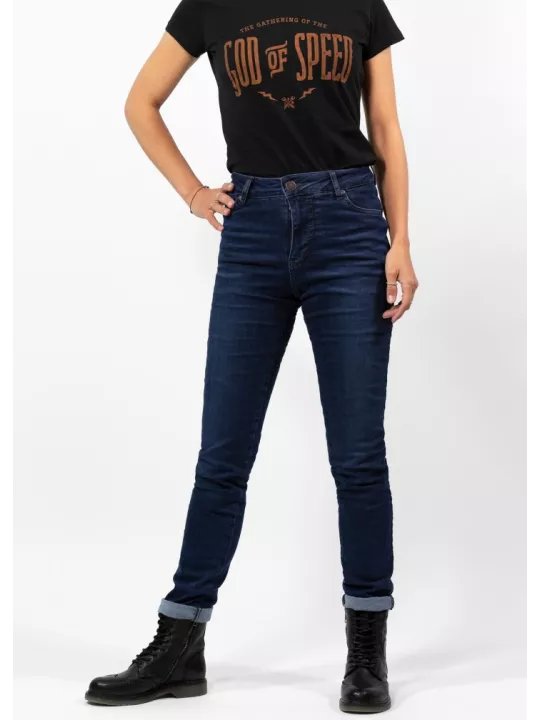 Jean Moto Femme Betty High Xtm - John Doe