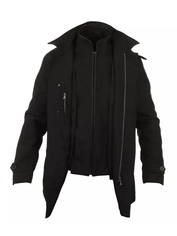 Veste Vstreet Trench Coat Noir