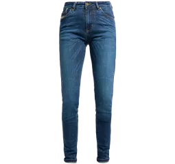 Motorrad-Jeans Frau Luna High Mono - John Doe