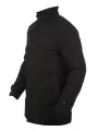 Trench Coat Black retro jacket- Vstreet
