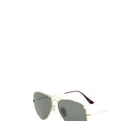 Motorradbrille Aviator Shiny Gold - John Doe