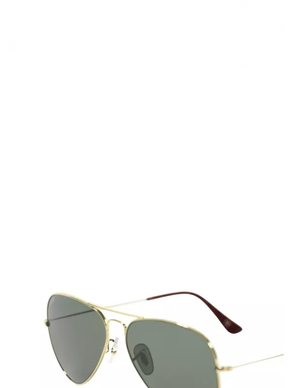 Lunettes Moto Aviator Shiny Gold - John Doe