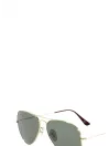 Lunettes Moto Aviator Shiny Gold - John Doe