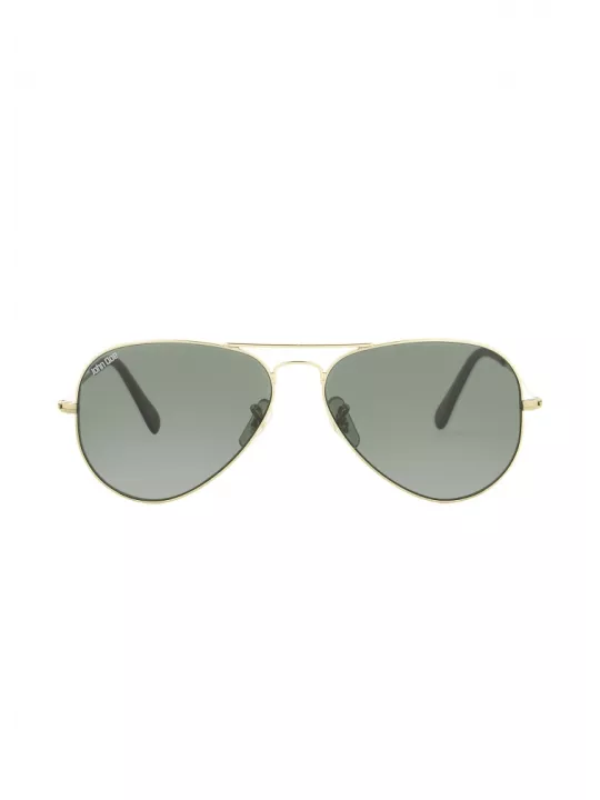 Lunettes Moto Aviator Shiny Gold - John Doe