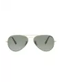 Lunettes Moto Aviator Shiny Gold - John Doe