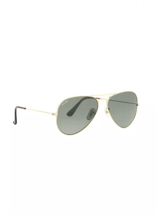 Lunettes Moto Aviator Shiny Gold - John Doe