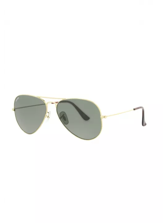 Lunettes Moto Aviator Shiny Gold - John Doe