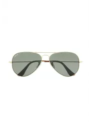 Lunettes Moto Aviator Shiny Gold - John Doe