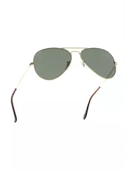Motorradbrille Aviator Shiny Gold - John Doe