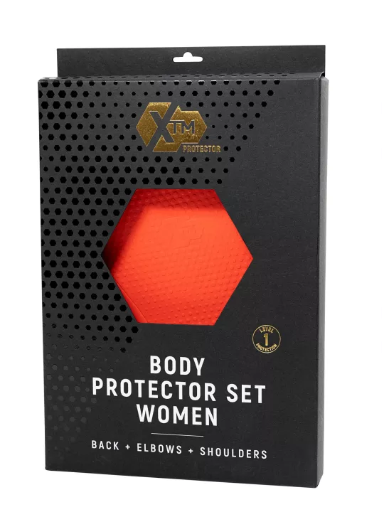 Pack De Protections Femme Haut (Epaules Et Coudes Niveau 1, Dorsale Niveau 2) - John Doe