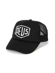 Casquette Deus Ex Machina Baylands Trucker Noir/Blanc