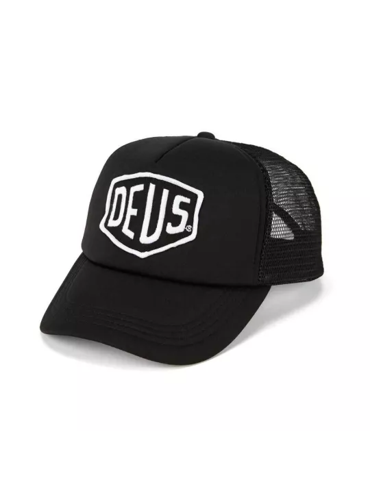 Casquette Deus Ex Machina Baylands Trucker Noir/Blanc