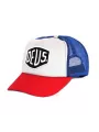 Casquette Baylands Trucker Bleu/Rouge - Deus Ex Machina