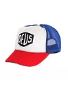 Casquette Baylands Trucker Bleu/Rouge - Deus Ex Machina