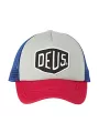 Casquette Baylands Trucker Bleu/Rouge - Deus Ex Machina