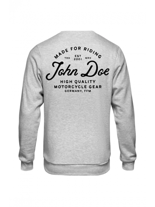 Pullover Motorrad Jd Lettering - John Doe