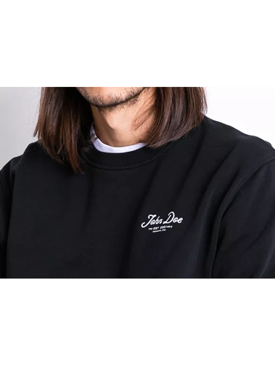 Lettering Motorcycle Pullover - John Doe