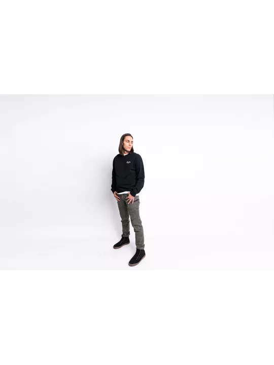 Lettering Motorcycle Pullover - John Doe
