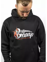 Sweat Moto À Capuche Braaap - John Doe