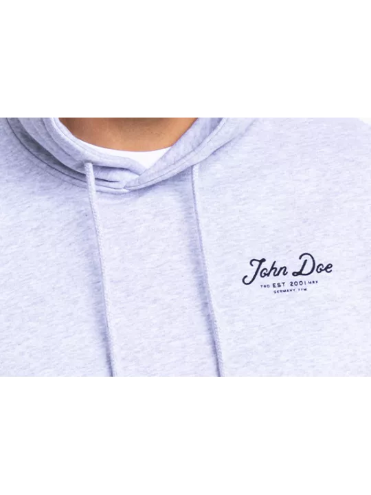 Sweat Moto À Capuche Jd Lettering - John Doe