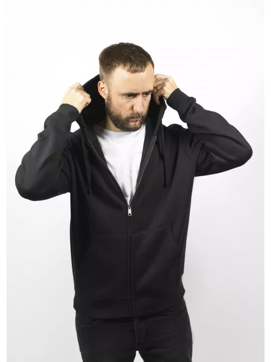 Sweat Moto À Capuche Zip Braaap - John Doe