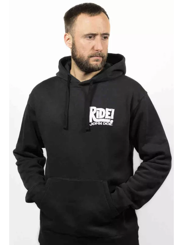Sweat Moto À Capuche Zip Originals - John Doe