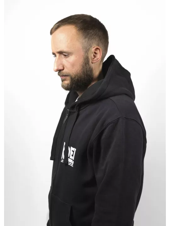 Motorrad Sweatshirt mit Kapuze Zip Ride - John Doe
