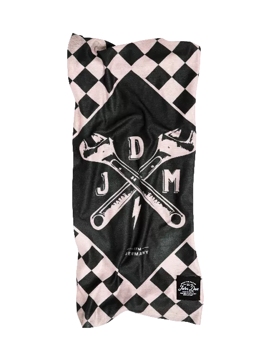Tour De Cou Moto Classic Jdm Flag - John Doe