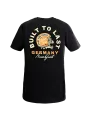 T-Shirt Moto Built To Last - John Doe