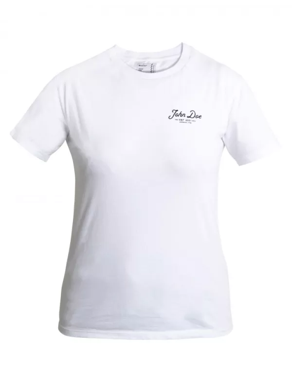T-Shirt Moto Femme Jd Lettering - John Doe
