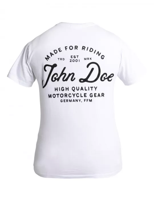 T-Shirt Moto Femme Jd Lettering - John Doe