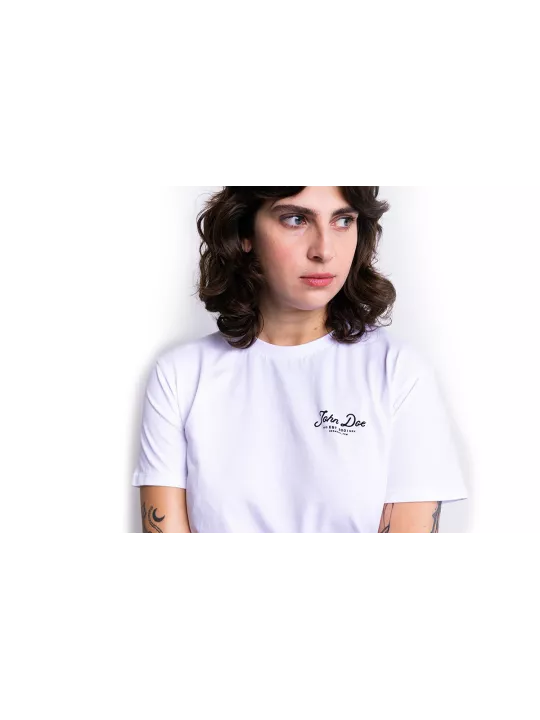 T-Shirt Moto Femme Jd Lettering - John Doe