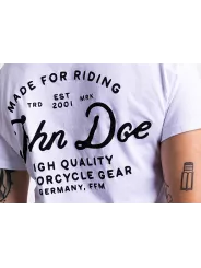 T-Shirt Moto Femme Jd Lettering - John Doe