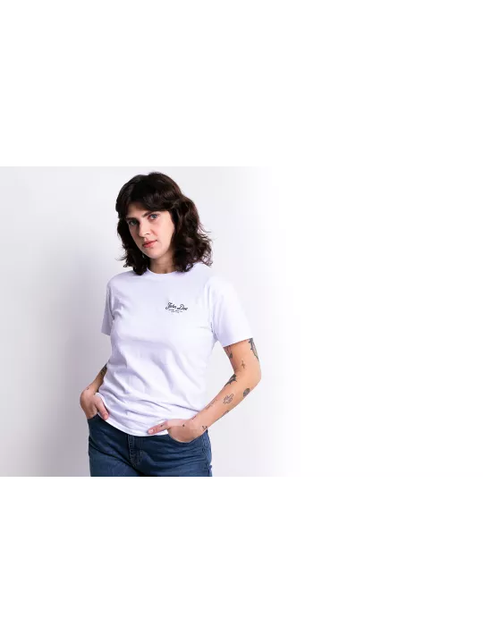 T-Shirt Moto Femme Jd Lettering - John Doe