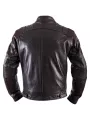 Chaqueta de cuero liso Helstons TRUST Negro