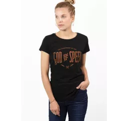 Camiseta Moto Dios De La Velocidad Mujer - John Doe