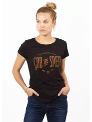 T-Shirt Moto God Of Speed Femme - John Doe