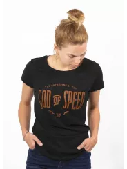 T-Shirt Moto God Of Speed Femme - John Doe