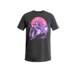 Camiseta Moto Palm Fade Out - John Doe