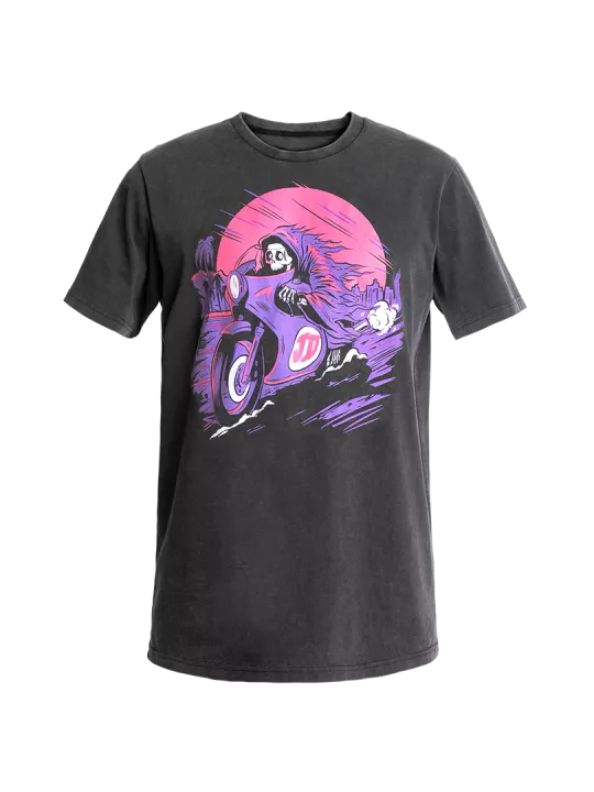 T-Shirt Moto Palm Fade Out - John Doe