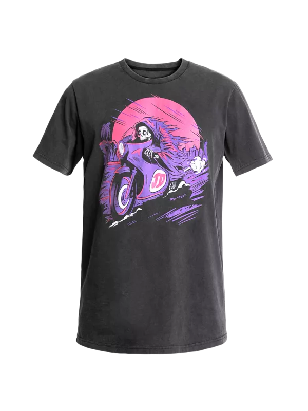 T-Shirt Moto Palm Fade Out - John Doe