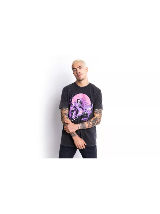 T-Shirt Moto Palm Fade Out - John Doe