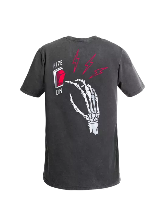 T-Shirt Moto Ride On Fade Out - John Doe