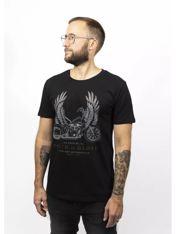T-Shirt Moto Wings - John Doe