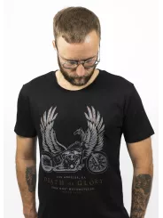 T-Shirt Moto Wings - John Doe