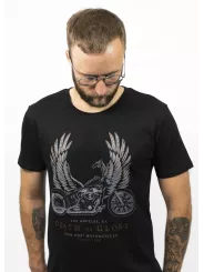 T-Shirt Moto Wings - John Doe