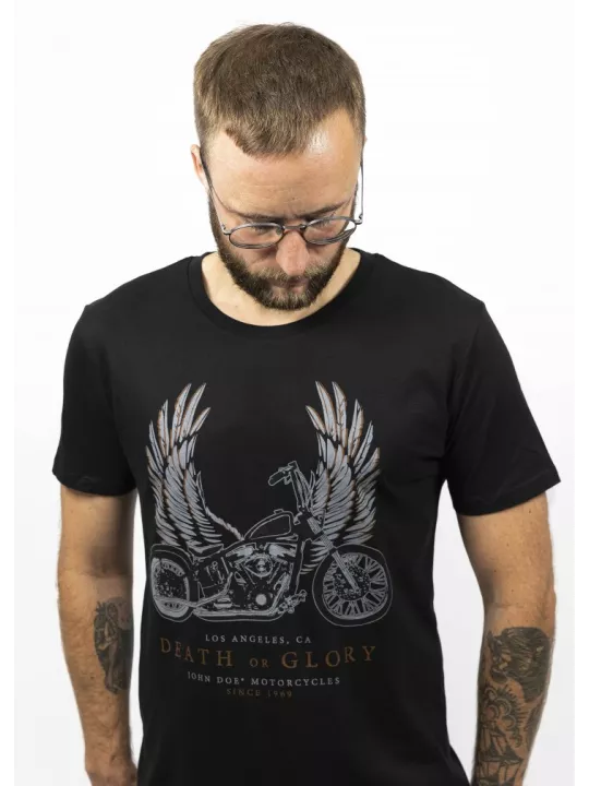 T-Shirt Moto Wings - John Doe