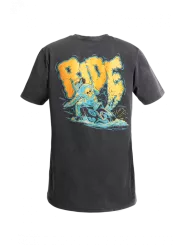 T-Shirt Moto Wolf Fade Out - John Doe