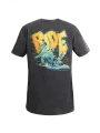 T-Shirt Moto Wolf Fade Out - John Doe