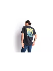 T-Shirt Moto Wolf Fade Out - John Doe